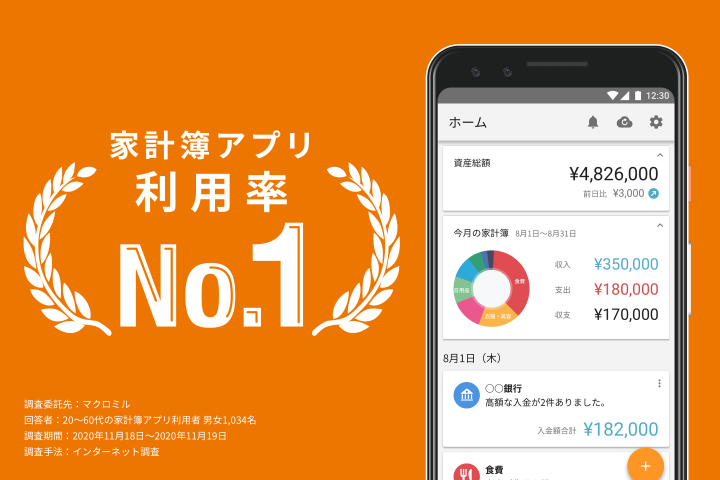 【マネーフォアードME】人気の家計簿アプリ使い方&レビュー！口座連携もできて便利！